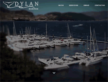 Tablet Screenshot of dylanmarinas.com